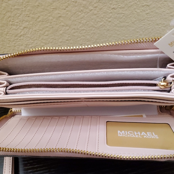 Michael kors Jet Set Travel Large Logo Wallet - Picture 7 of 7